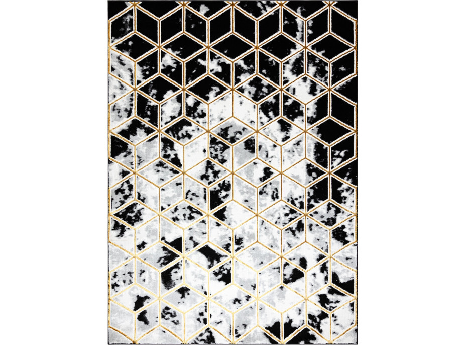 Kusový koberec Allure 1966 black/gold