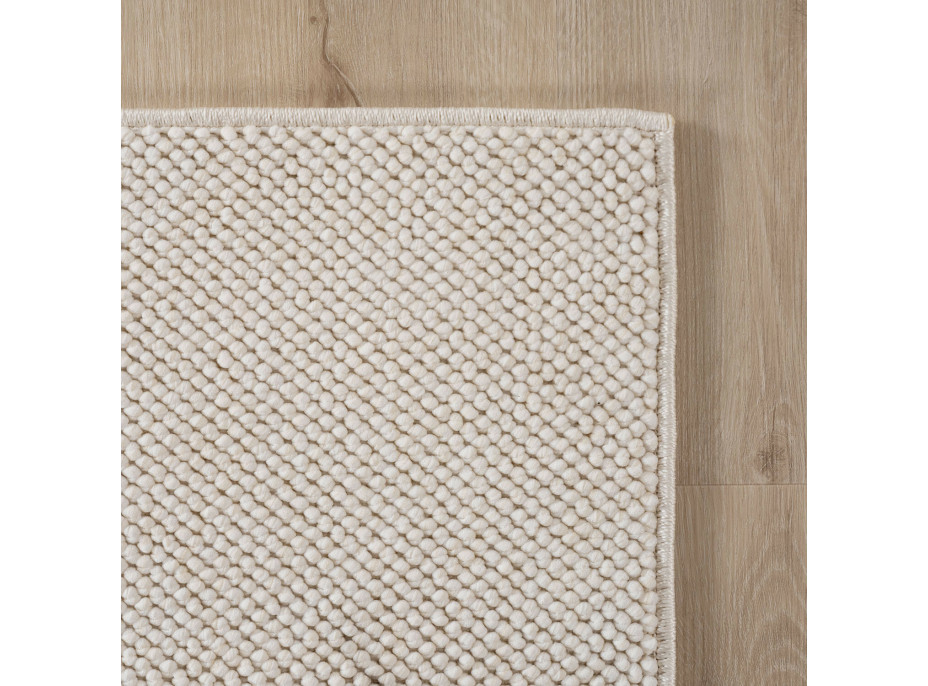 Kusový koberec Helix 2200 cream kruh