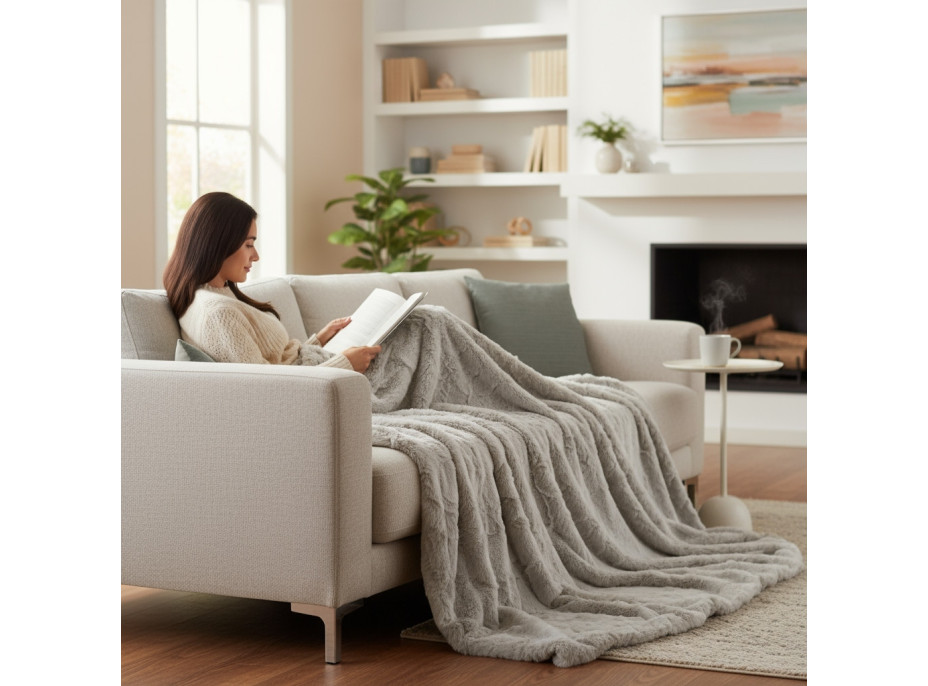 Deka přehoz ASTORIA 130x170 cm - champagne