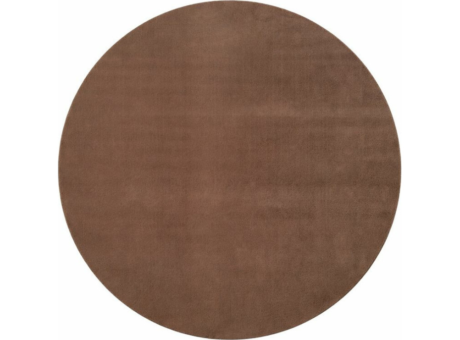 Kusový koberec Joy 1400 mocca kruh