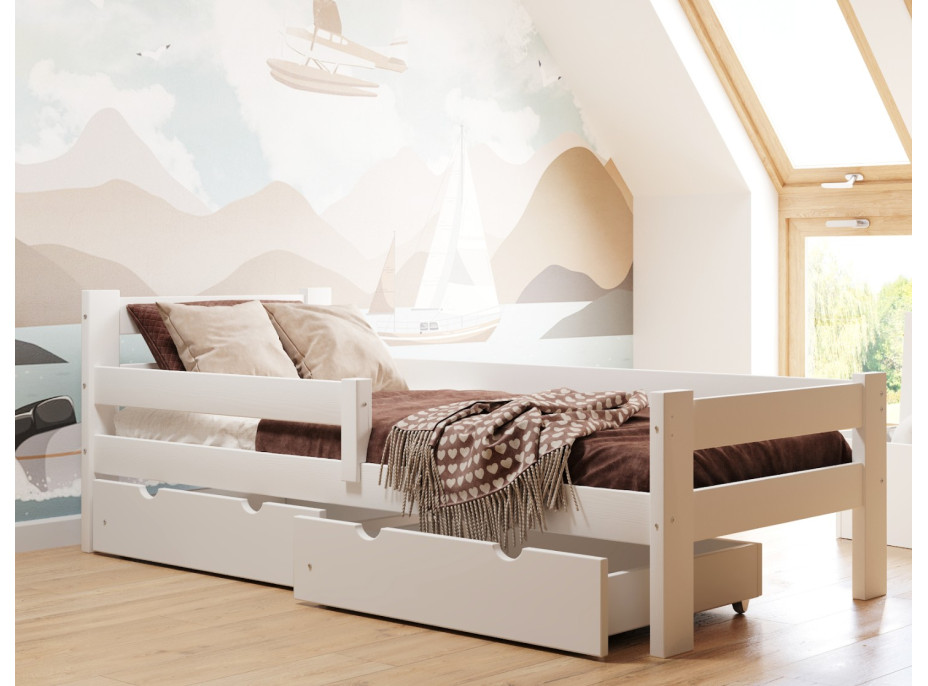 Dětská postel z masivu PAVLÍK MAX - 180x80 cm