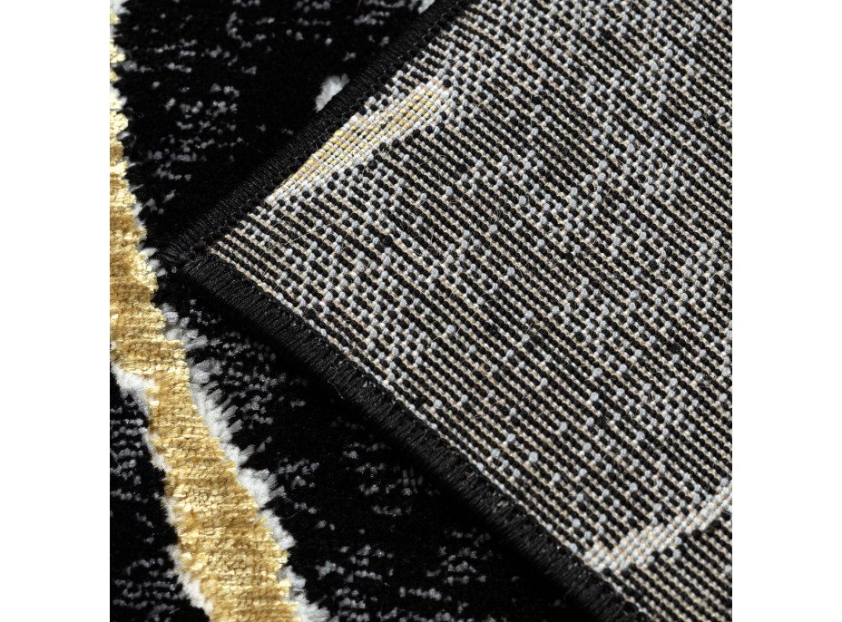 Kusový koberec Allure 1963 black/gold