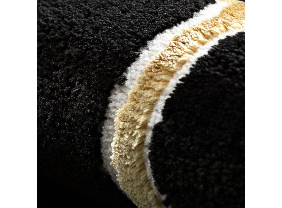 Kusový koberec Allure 1967 black/gold
