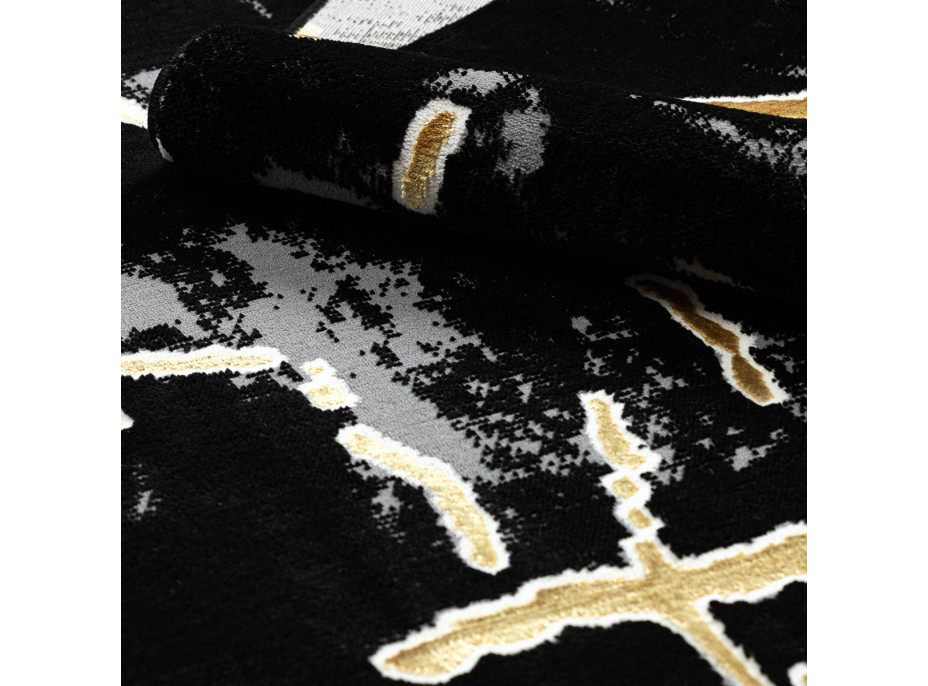 Kusový koberec Allure 1967 black/gold