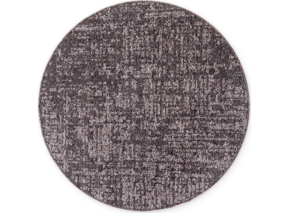 Kusový koberec Brilliance Prisma 106311 Brown z kolekce Elle kruh