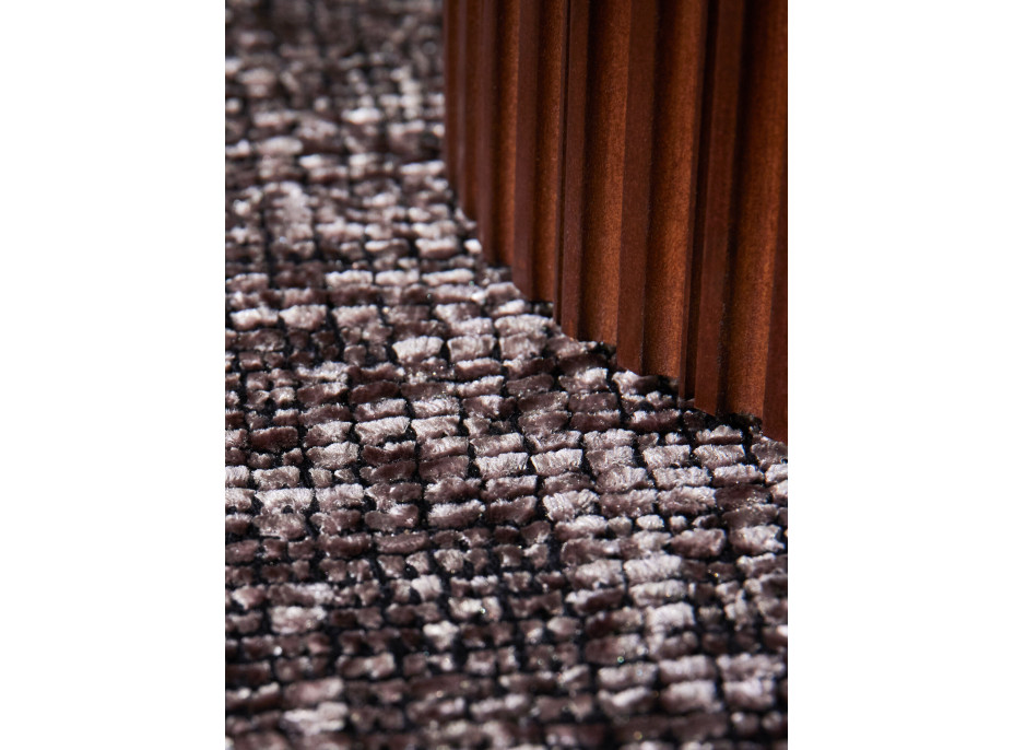 Kusový koberec Brilliance Prisma 106311 Brown z kolekce Elle kruh