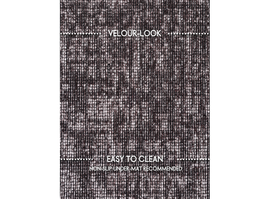 Kusový koberec Brilliance Prisma 106311 Brown z kolekce Elle kruh