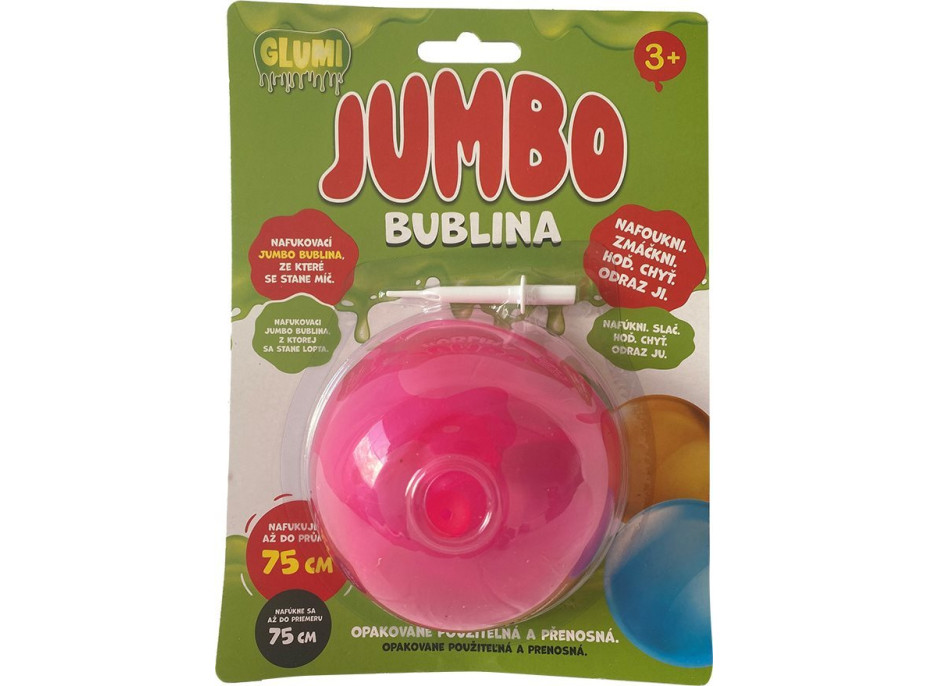 Jumbo bublina 75 cm 1ks (mix)