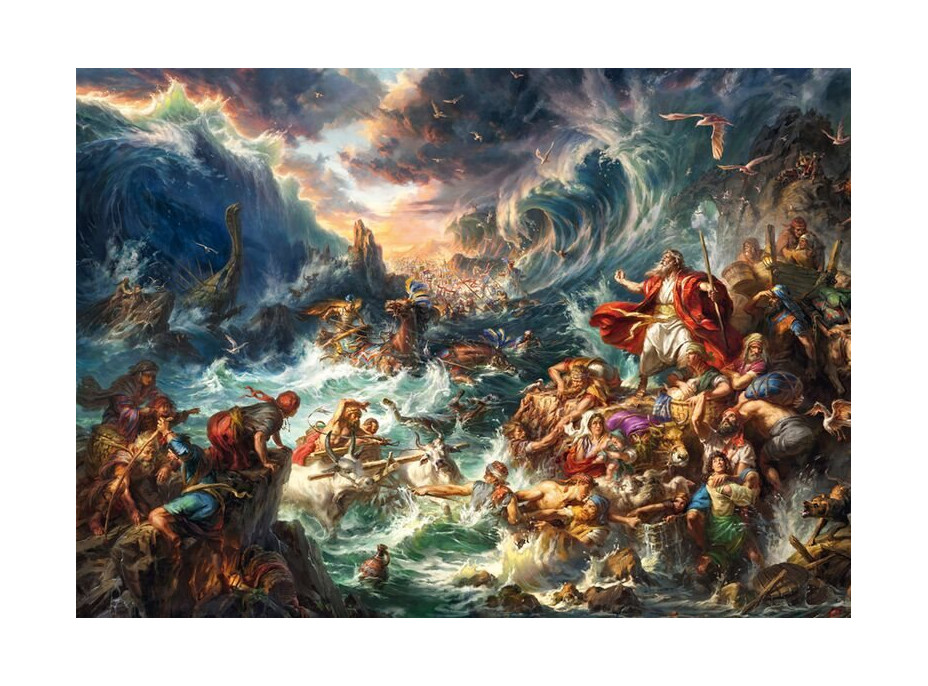 SCHMIDT Puzzle Cesta přes moře 1000 dílků