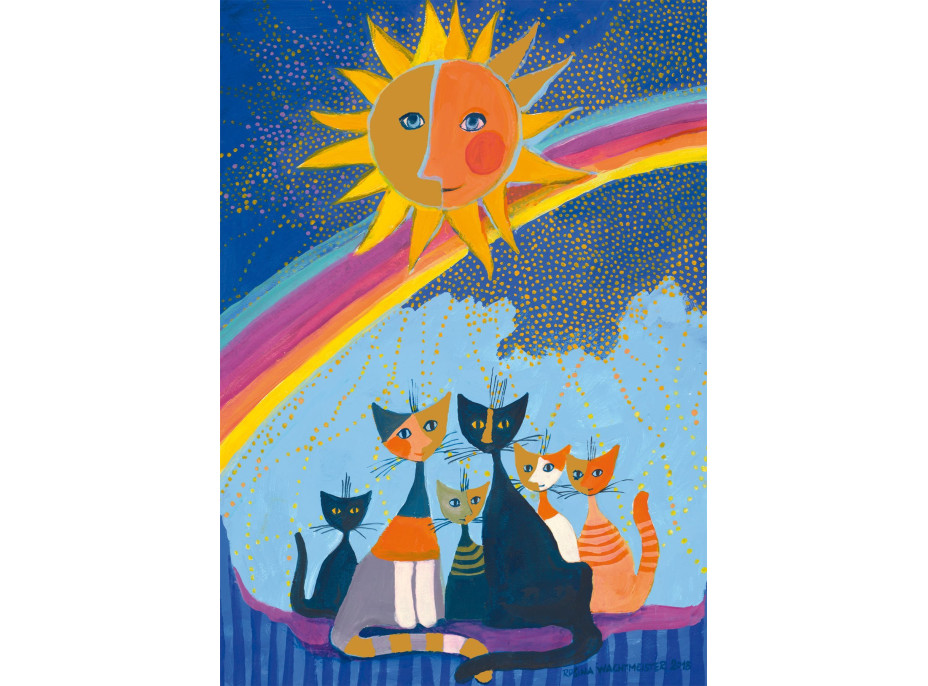 SCHMIDT Puzzle Ve zlatém dešti 1000 dílků