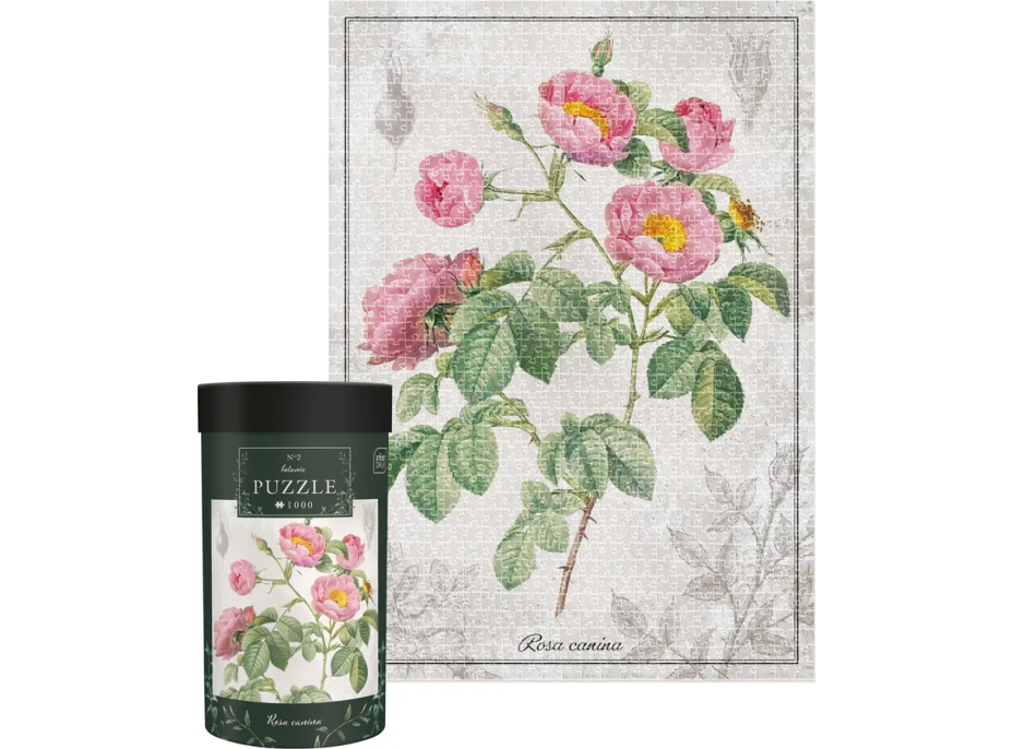 INTERDRUK Puzzle Botanic: Růže 1000 dílků