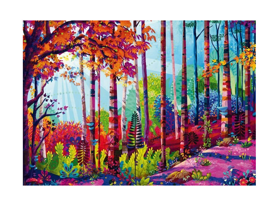 SCHMIDT Puzzle V srdci lesa 1000 dílků