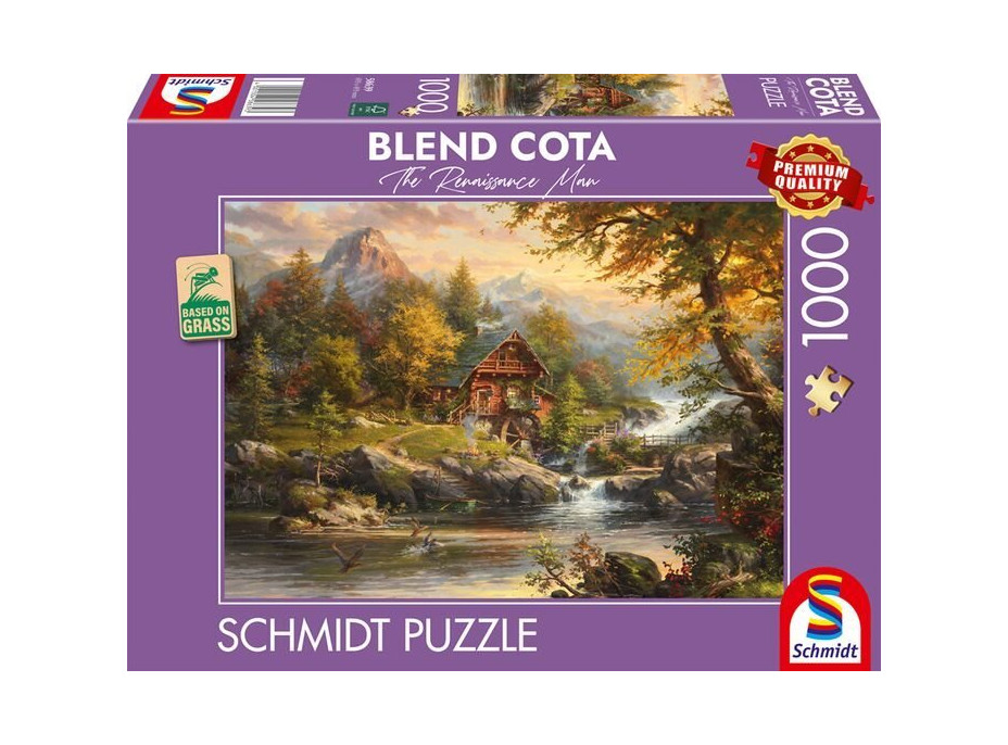 SCHMIDT Puzzle Letní dům 1000 dílků