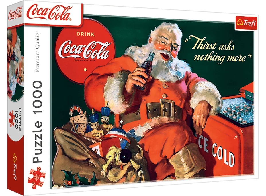 TREFL Puzzle Coca-Cola: Dárky od Santa Clause 1000 dílků