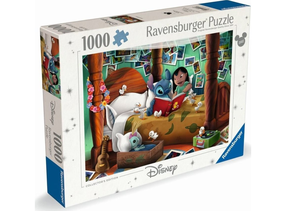 RAVENSBURGER Puzzle Disney: Lilo a Stitch 1000 dílků