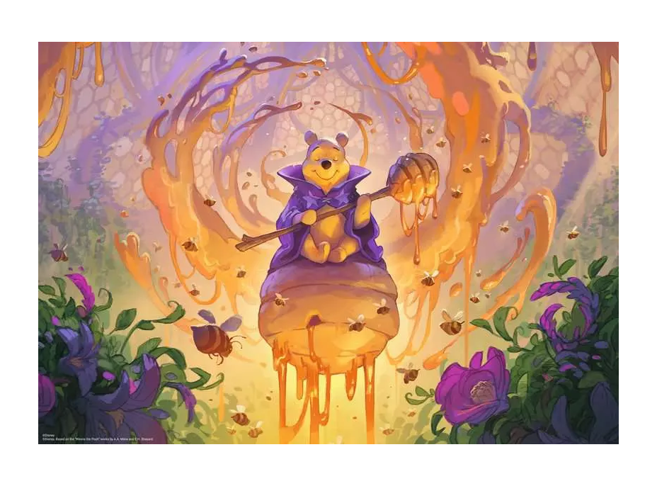 RAVENSBURGER Puzzle Disney Lorcana: Medvídek Pú 300 dílků