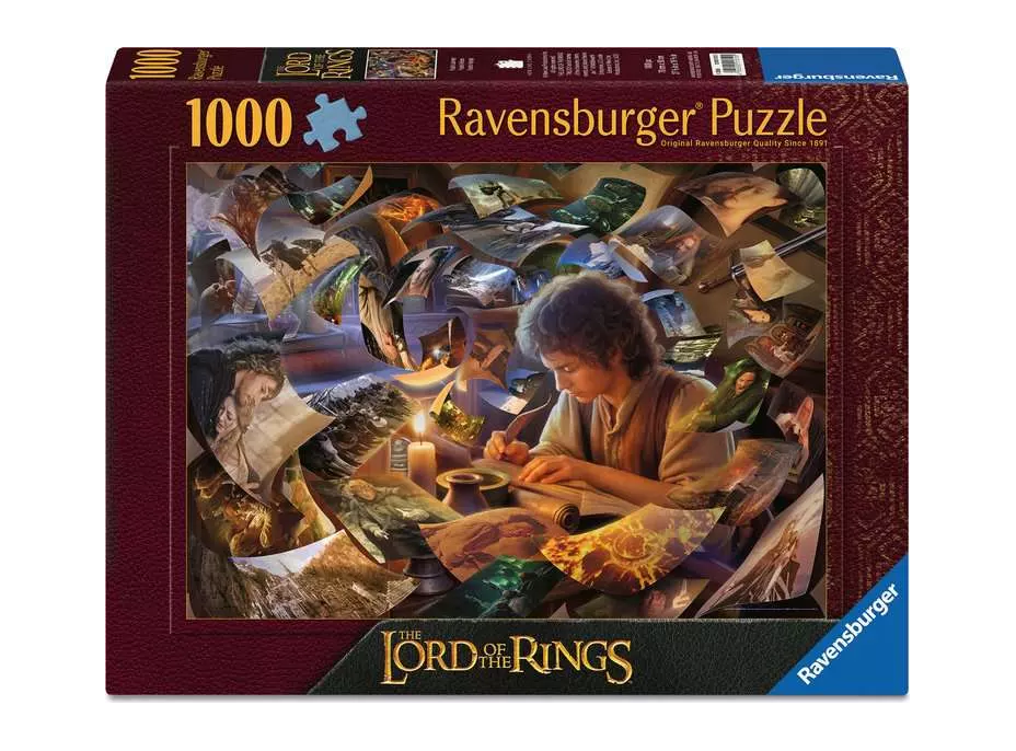 RAVENSBURGER Puzzle Dobrodružství statečného Froda 1000 dílků