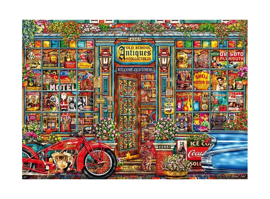 SCHMIDT Puzzle Poklady minulosti 1000 dílků