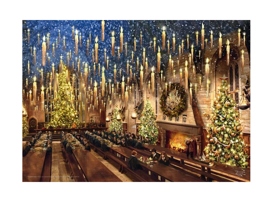 SCHMIDT Puzzle Harry Potter: Velká síň 1000 dílků