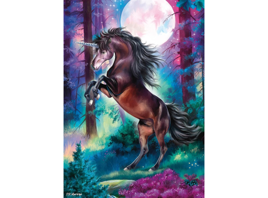 SCHMIDT Puzzle Jednorožec při úplňku 1000 dílků