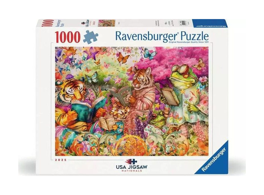 RAVENSBURGER Puzzle Knižní klub 1000 dílků