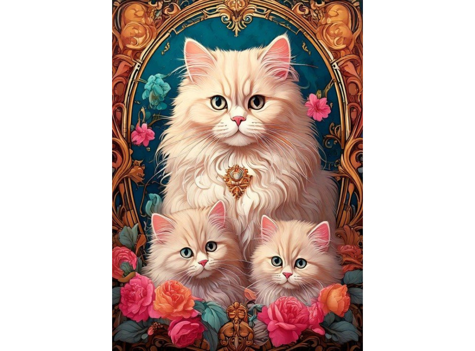 BLUEBIRD Puzzle Kočičí trio 300 dílků