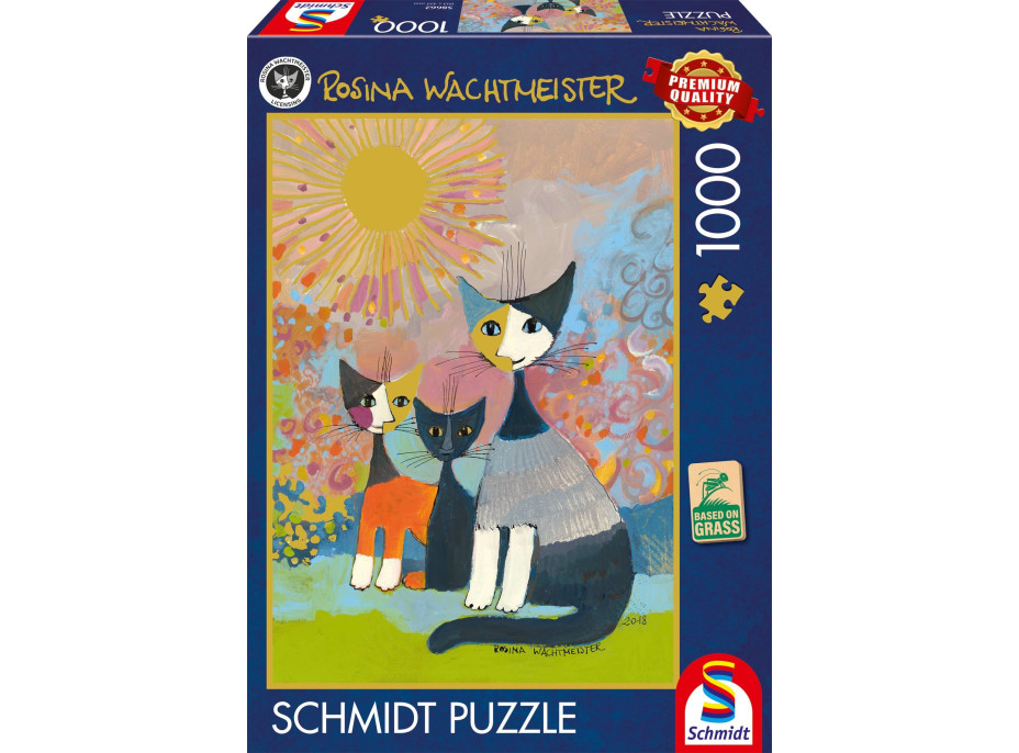SCHMIDT Puzzle Pod zlatým sluncem 1000 dílků