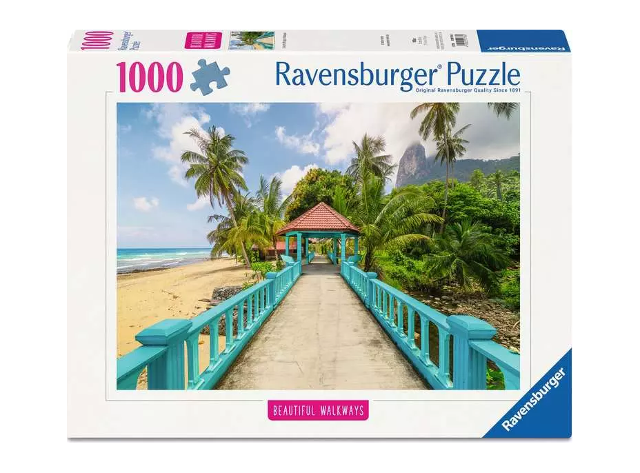 RAVENSBURGER Puzzle Malajský most snů 1000 dílků
