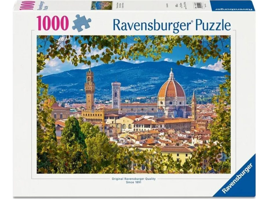 RAVENSBURGER Puzzle Malebná Itálie 1000 dílků