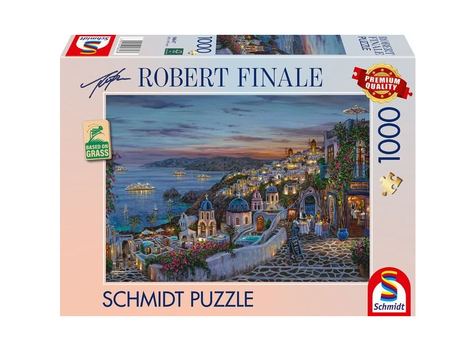 SCHMIDT Puzzle Západ slunce nad Santorini 1000 dílků