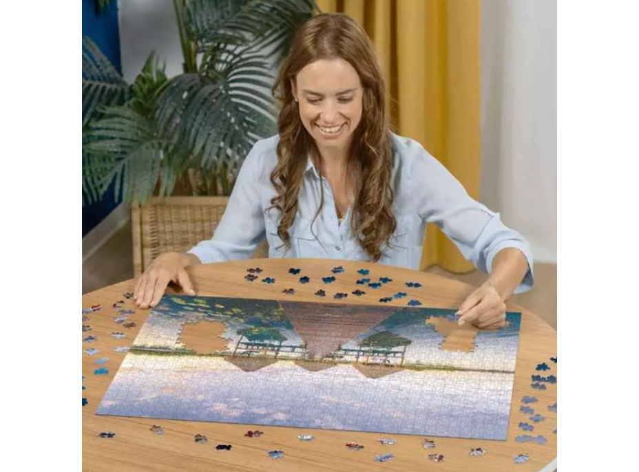 RAVENSBURGER Puzzle Odpočinek 1000 dílků