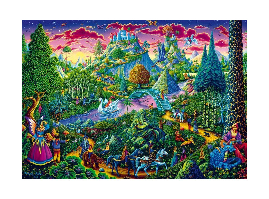 SCHMIDT Puzzle Fantastický pohádkový svět 1000 dílků
