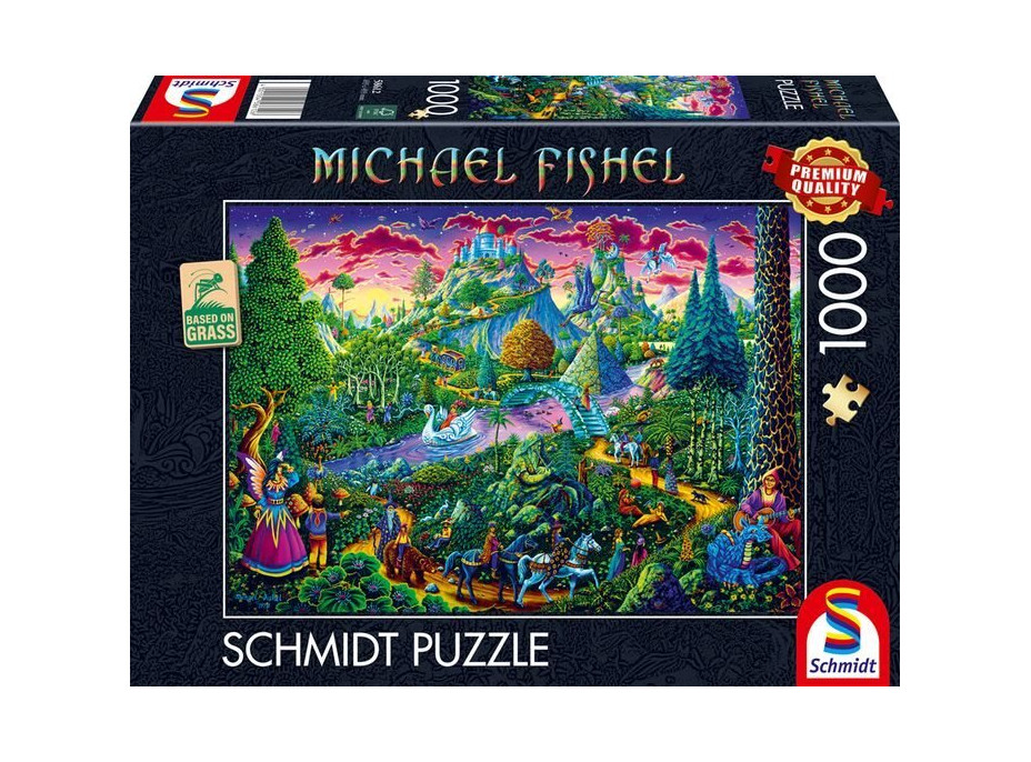 SCHMIDT Puzzle Fantastický pohádkový svět 1000 dílků