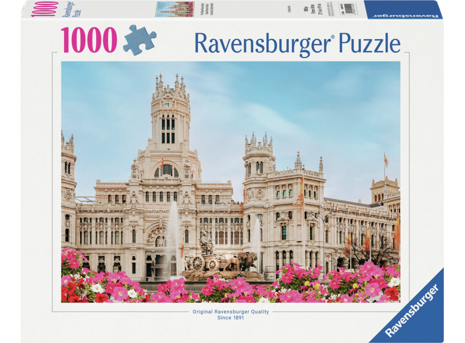 RAVENSBURGER Puzzle Palác Cibeles 1000 dílků