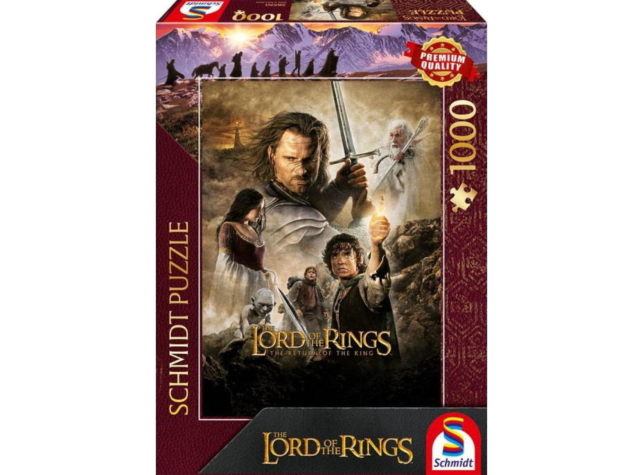 SCHMIDT Puzzle Pán prstenů: Návrat krále 1000 dílků