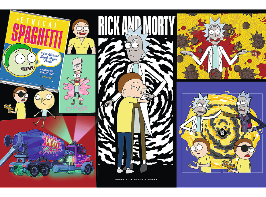 TREFL Puzzle Rick a Morty 300 dílků