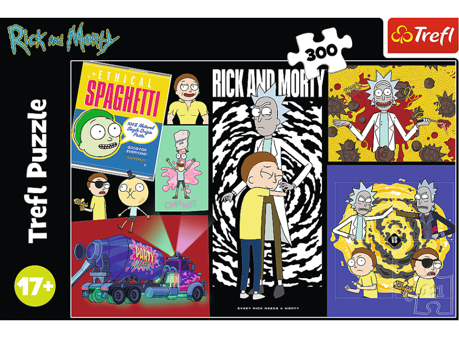 TREFL Puzzle Rick a Morty 300 dílků