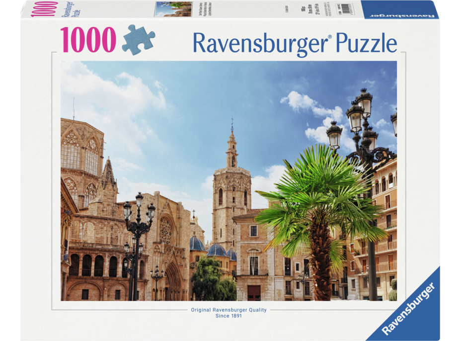 RAVENSBURGER Puzzle Náměstí Panny Marie 1000 dílků