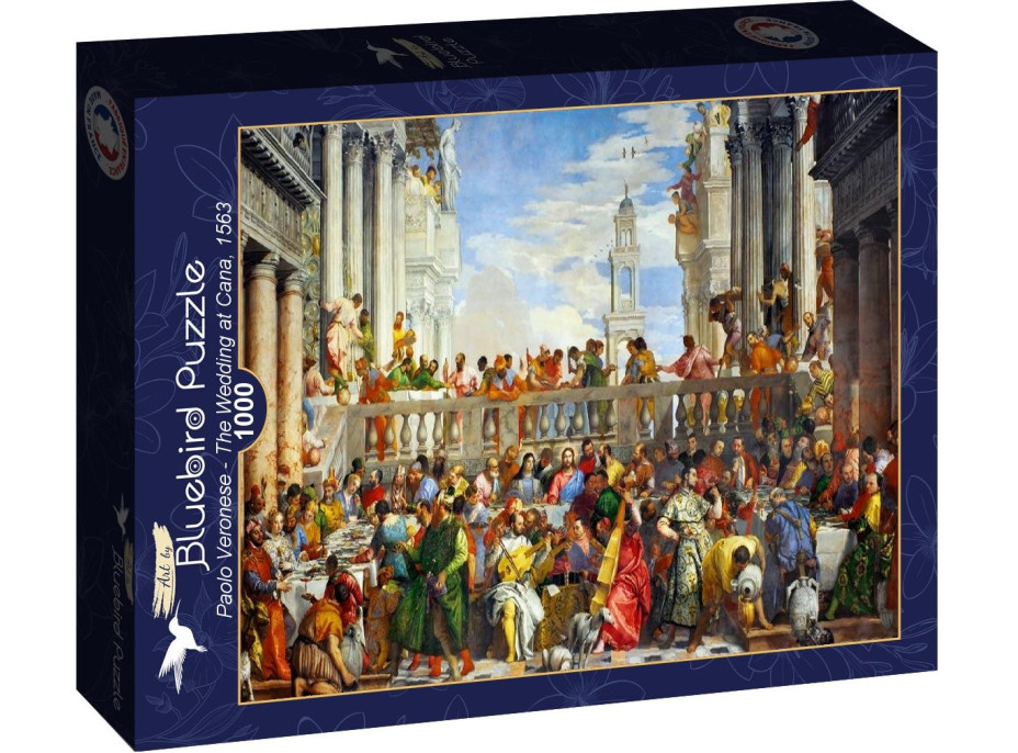 BLUEBIRD Puzzle Svatba v Káni 1000 dílků