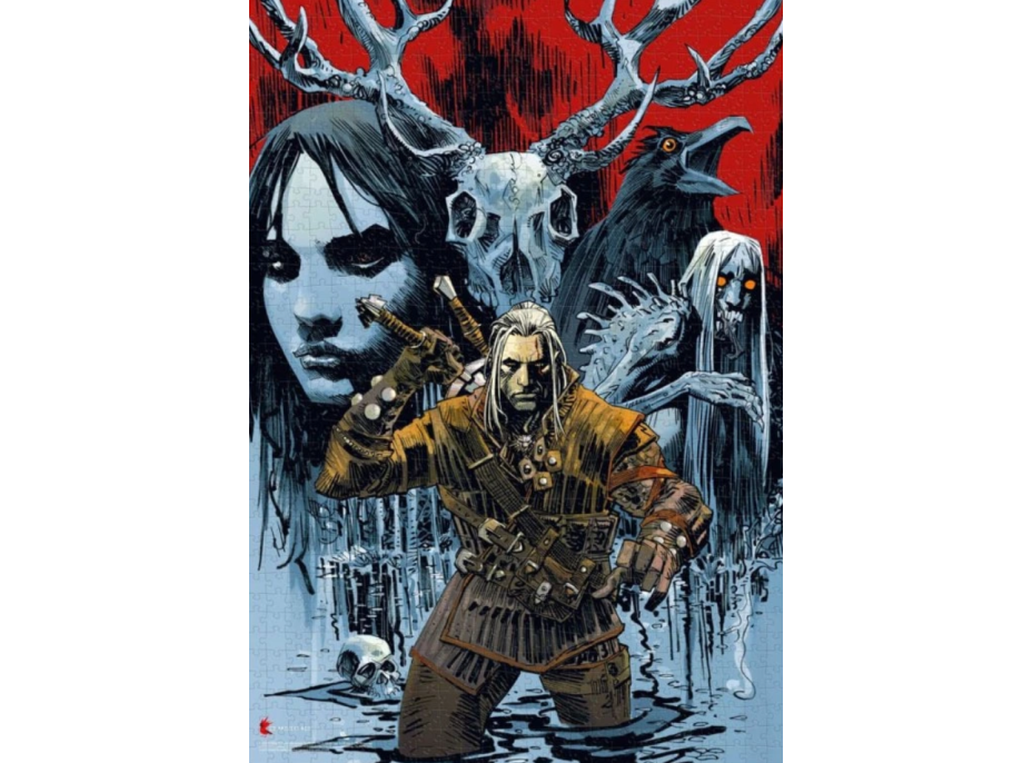 GOOD LOOT Puzzle The Witcher: House of Glass 1000 dílků