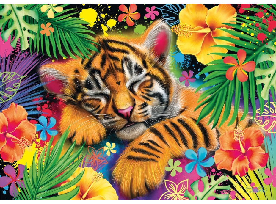 SCHMIDT Puzzle Tygřík 1000 dílků