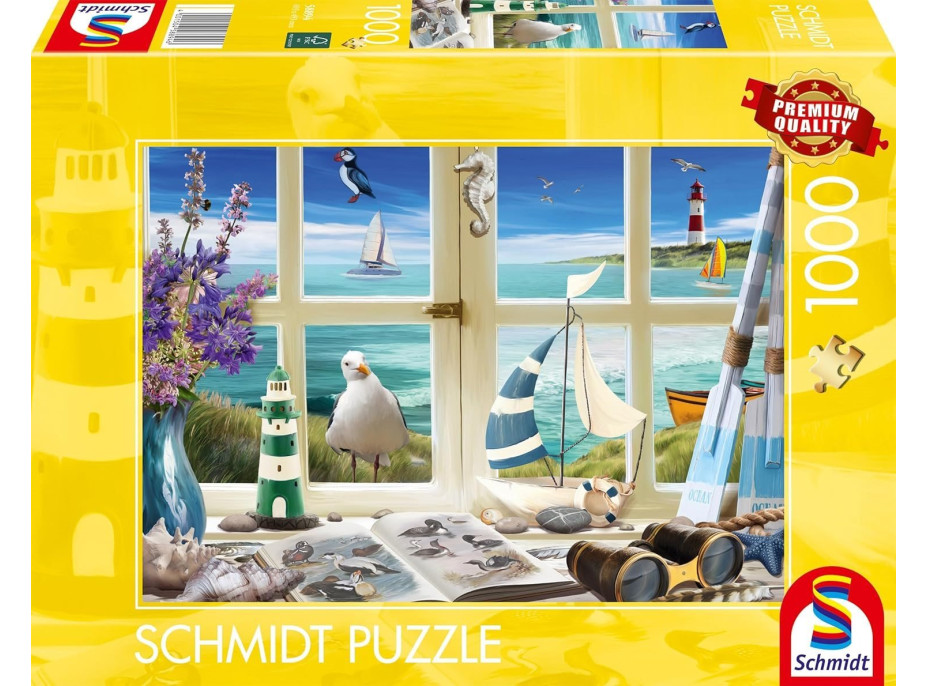 SCHMIDT Puzzle Učení u moře 1000 dílků