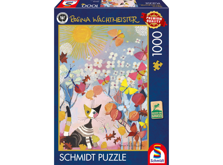 SCHMIDT Puzzle Proužkované kotě 1000 dílků