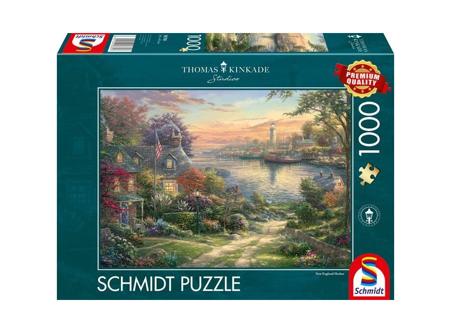 SCHMIDT Puzzle Přístav Nová Anglie 1000 dílků
