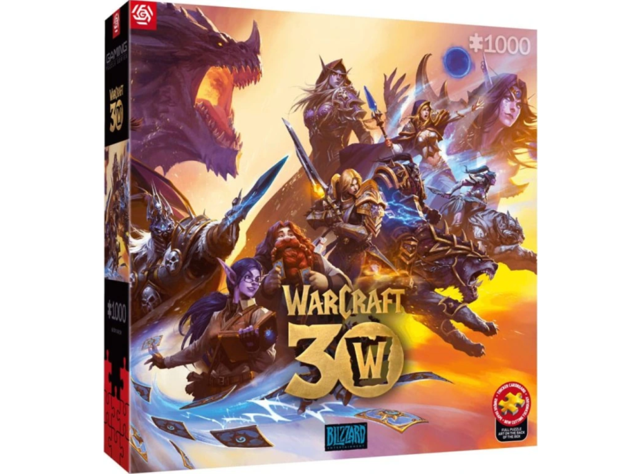 GOOD LOOT Puzzle War of Warcraft: 30th Anniversary 1000 dílků