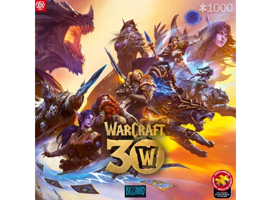 GOOD LOOT Puzzle War of Warcraft: 30th Anniversary 1000 dílků