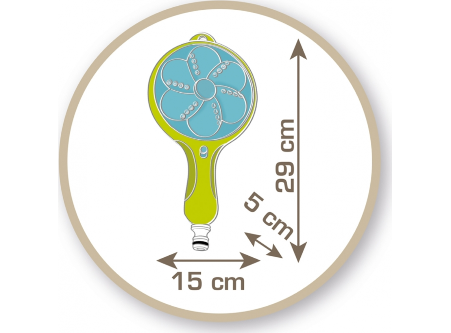 SMOBY Zahradní sprcha 3v1