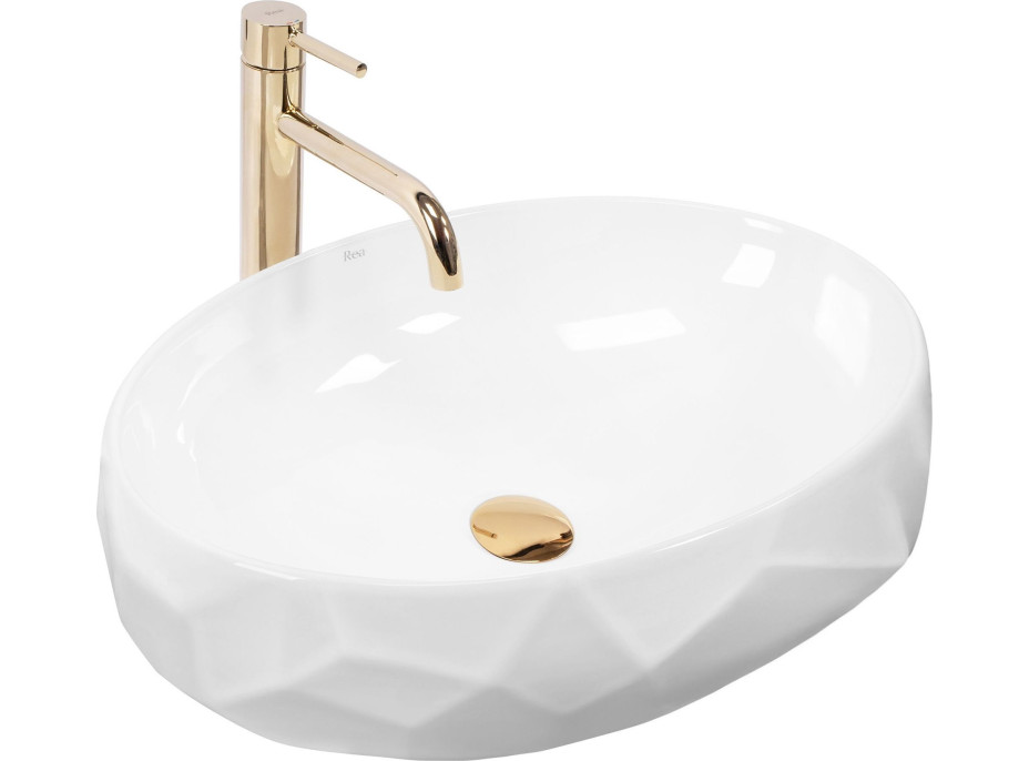 Keramické umyvadlo REA MAYA- bílé