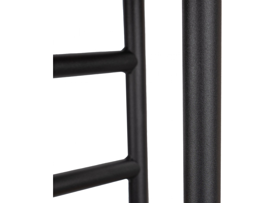 Stojan na květiny BASTIAN RUSTIC - grafitový/stařený dub