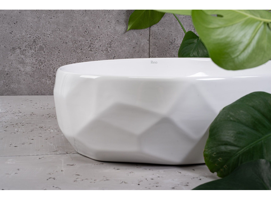 Keramické umyvadlo REA MAYA- bílé